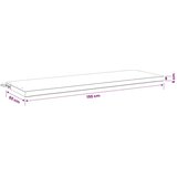  Jastučići za klupe - 2 dijela SOEST 2 kom. 100% poliester - Svjetloplava 150 x 50 x 5 cm Poliester | shoptok.hr