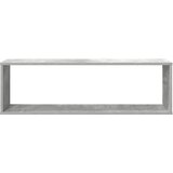  Kockaste zidne police 2 kom boja betona 100 x 15 x 30 cm drvene | shoptok.hr