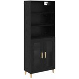  Highboard Crni hrast 69,5 x 32,5 x 180 cm Konstruirano drvo | shoptok.hr