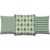Deco set 3 jastuka 43x43cm Šareni Cene