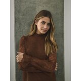 Reserved Vezena bluza - zlatnosmeđe Cijene