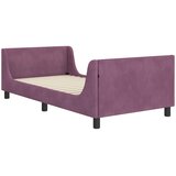  Krevet za djecu s uzglavljem Ljubičasta 80 x 200 cm Baršun | shoptok.hr