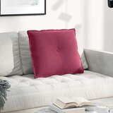  Jastuk za leđa Vinska crvena 60 x 50 cm Kordura tekstil | shoptok.hr