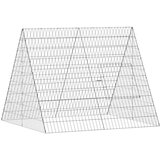  Kavez za piliće Srebrno 110 x 100 x 85 cm Cinkani čelik | shoptok.hr