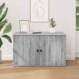  Mačja Kuća Siva Sonoma 85 x 55 x 50 cm Konstruirano drvo | shoptok.hr