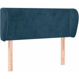  Uzglavlje s ušima tamnoplavo 93x23x78/88 cm baršunasto | shoptok.hr
