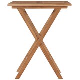  Sklopivi vrtni stol 60 x 60 x 75 cm od masivne tikovine | Eponuda.ba