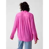 GAP Satin Boyfriend Shirt - Women | Shoptok.si
