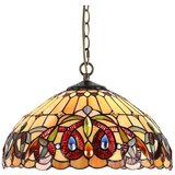  Prezent 1704 - Luster na lancu TIFFANY 2xE27/60W/230V | Eponuda.com