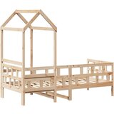  Dnevni krevet s krovom bez madraca 80 x 200 cm masivno drvo | shoptok.hr