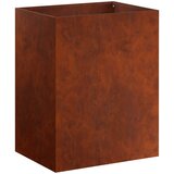  Vrtna saksija Rđa 40 x 30 x 50 cm Otporni čelik | shoptok.hr