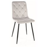  Stolica JERRY - Baršun - svijetlo siva | shoptok.hr