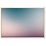  Slika - Nostalgic Gradient - Gradient Composition in Subdued Colors 120x80 U prirodnom drvenom okviru | shoptok.hr