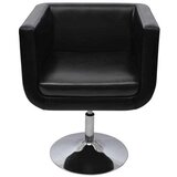 vidaXL Barski stol 2 kosa umetno usnje črne barve | Shoptok.si