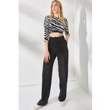 Olalook Pants - Black - High Waist | shoptok.hr