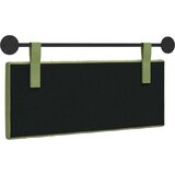  Držeće uzglavlje Zidne Svijetlo zelena 110 x 55 x 7 cm Baršun - Svijetlo zelena 100 cm bez LED | shoptok.hr