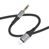 hoco. AUX kabel UPA26 iz Lightning na 3.5 mm (1m) črn | Shoptok.si