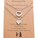 IZMAEL Ogrlice Mama i Kći - Srebrna | shoptok.hr