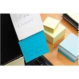 Blok samoljepljiv kocka 75x75mm 400l iceland global notes 5654-83 plavi sortirano | shoptok.hr