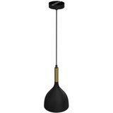  Luster na sajli NOAK 1xE27/15W/230V crna/zlatna | Eponuda.com