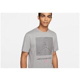 Nike Majice s kratkimi rokavi Air Jordan Jumpman Grapfic Siva | Shoptok.si