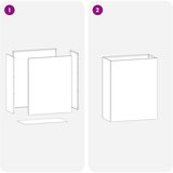  Vrtna saksija Maslinastozelena 40 x 20 x 50 cm Čelična vrata | shoptok.hr