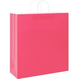  Papirnate vrećice 50 kom s ručkama ružičaste 45x17x48 cm | shoptok.hr