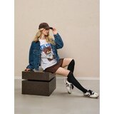 Sinsay Pamučna majica s printom | shoptok.hr