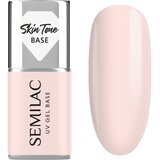 Semilac UV Gel Base Skin Tone Base bazni lak za gel nokte nijansa Rose Beige 7 ml Cijene