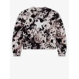 Converse Creamy-Black Women's Floral Sweatshirt - Women