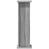  Stalak za biljke 2 pcs Sivi Sonoma 25 x 25 5 x 80 5 cm | shoptok.hr