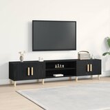 TV ormar Crni hrast 180 x 31,5 x 40 cm Konstruirano drvo | Eponuda.ba