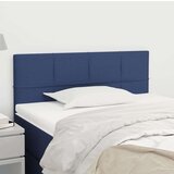  Posteljno vzglavje modro 90x5x78/88 cm blago, (20934000) Cene
