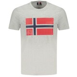 Norway 1963 Muška Majica Kratkih Rukava Siva | shoptok.hr