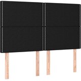  Krevet s oprugama i madracem crni 140 x 190 cm od tkanine | shoptok.hr
