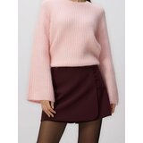 Reserved Suknja-hlače od mješavine viskoze - boja kestena | shoptok.hr