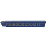  Zidarski metar (Duljina: 2 m, Natpis: Najbolje godište, Boja: Plave boje) | shoptok.hr