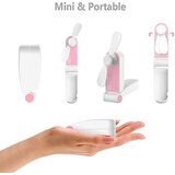 Generic Mini zložljivi ročni ventilator, prenosni ročni polnilni ročni ventilator z 2-stopenjsko nastavljivo US, (21125915) | Shoptok.si