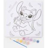 Sinsay Set za slikanje s platnom, kistom i bojama 10 pack Lilo & Stitch | shoptok.hr