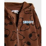 Sinsay Fleksibilna raskopčiva hoodica od flisa s kapuljačom Snoopy | shoptok.hr