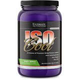 Ultimate Nutrition iso cool – hladno filtrisan izolat proteina za brzu apsorpciju - zelena jabuka 2.27kg