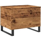 vidaXL Klubska mizica starinski les 60x44,5x45 cm inženirski les | Shoptok.si