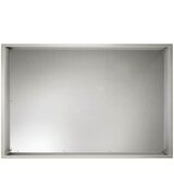  Vrtna saksija 2 kom. Srebrna 60 x 40 x 40 cm Nehrđajući čelik | shoptok.hr