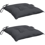  Jastuci za stolice 2 kom antracit 50x50x7 cm od tkanine Oxford | shoptok.hr