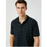 Koton Polo T-shirt - Black - Regular fit Cene