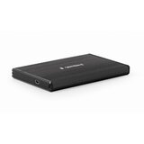 Gembird Kućište za externi 2,5″ USB 3.0 HDD brushed aluminum, black, EE2-U3S-3 Cijene