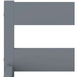  Za krevet od masivne borovine sivi 120 x 200 cm | shoptok.hr