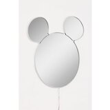 Hanah home ogledalo sa led osvetljenjem mickey silver white