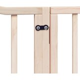  Vrata za pse s vratašcima 8 panela sklopiva 640 cm drvo topole | shoptok.hr