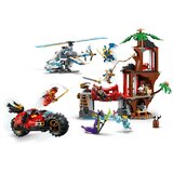 Lego Ninjago: Spopad z ninja vozili pri Drevesni hišici | Shoptok.si